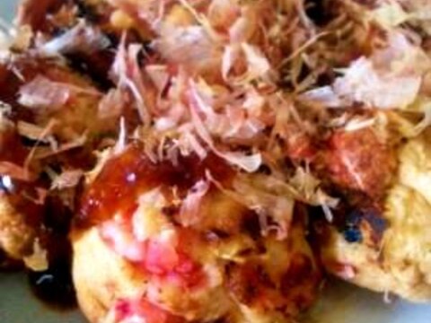 お好み焼き粉でつくるたこ焼き レシピ 作り方 By の1970 楽天レシピ お好み焼き粉でつくるたこ焼き レシピ 作り方 By の1970 楽天レシピ